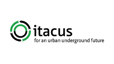 Logo itacus for an urban underground future