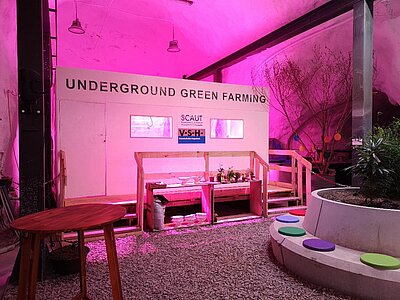 Inspiration Room Underground Green Farming